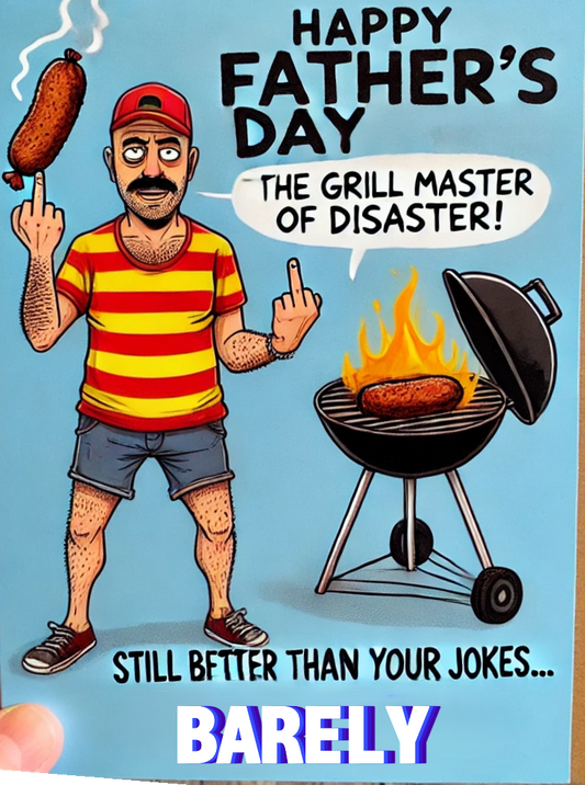 Dad Burned Sausage