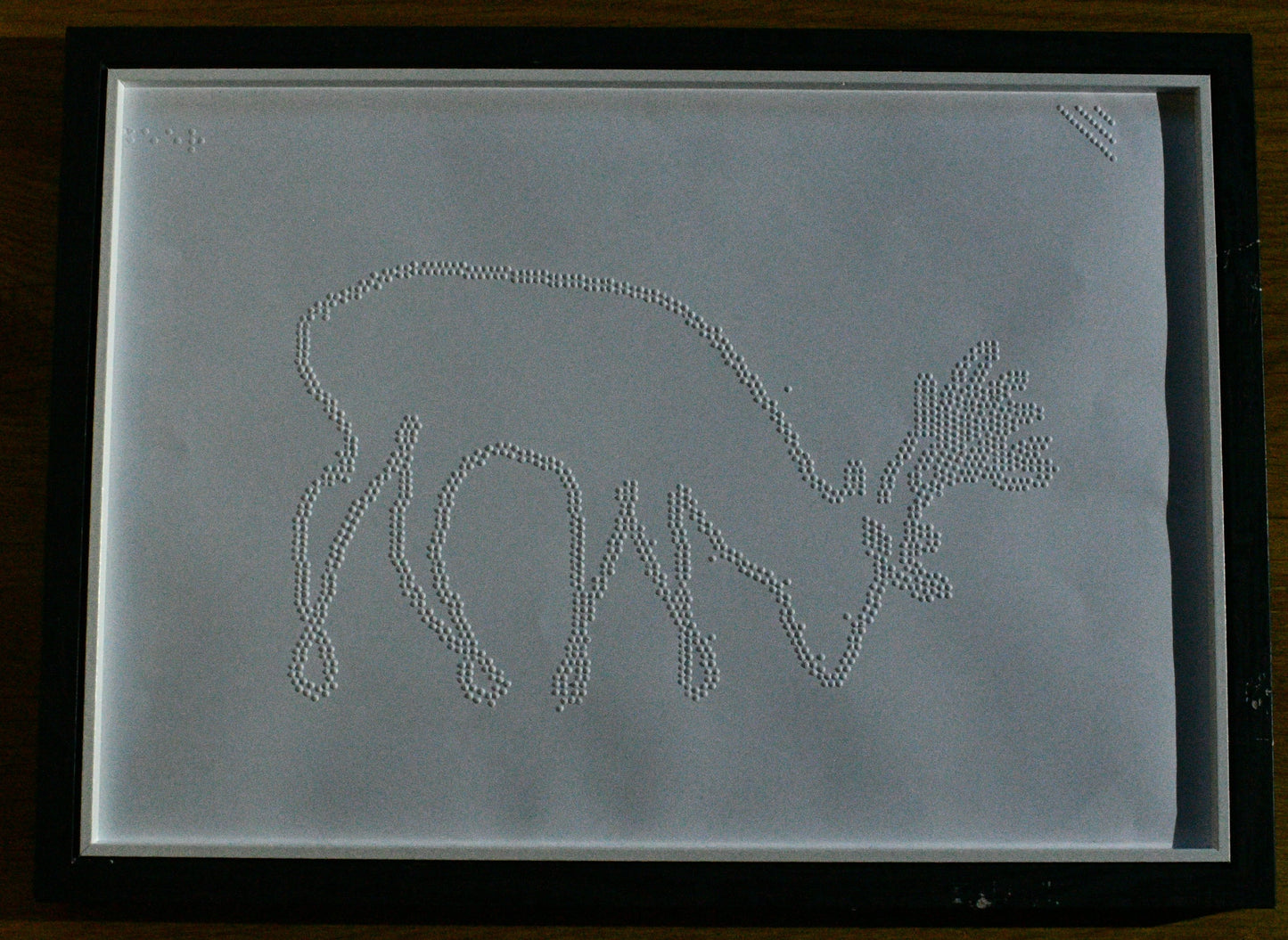 Deer — Braille Artwork
