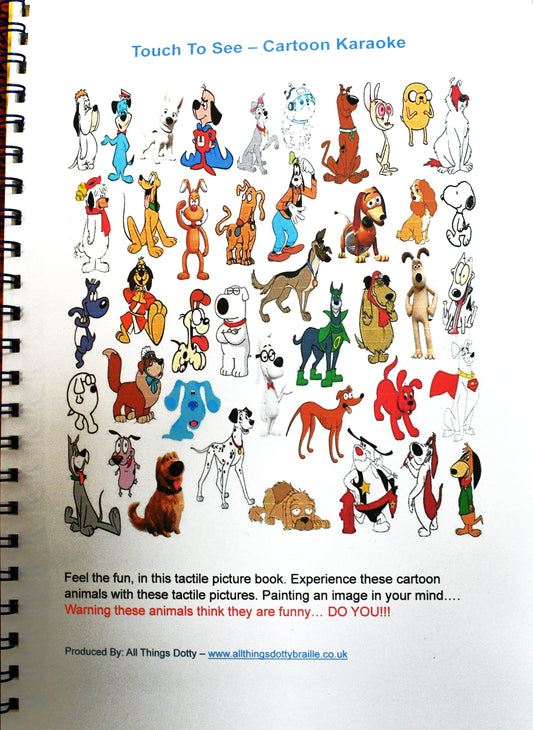 Braille Touch to See - Cartoon Karaoke