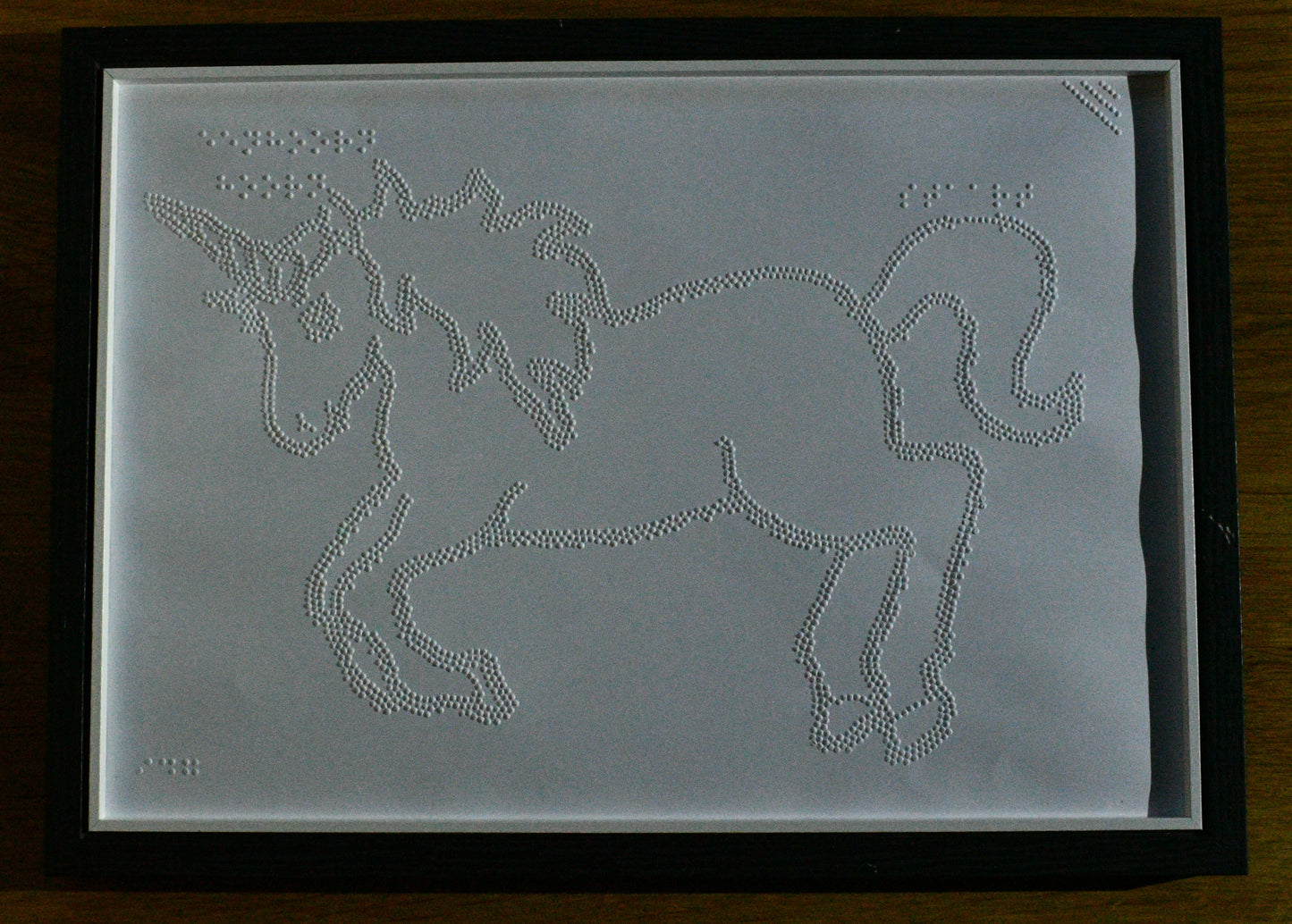 UNICORN — Braille Artwork