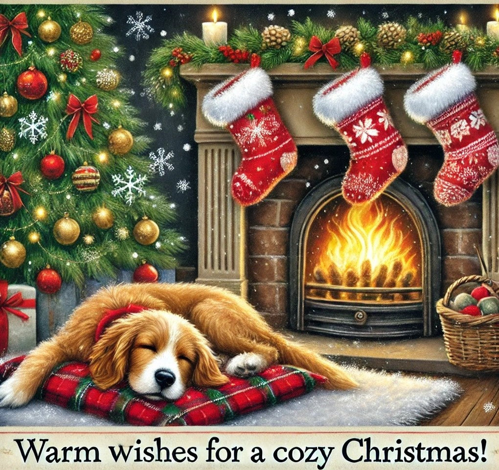 Warm Wishes For A Cosy Christmas