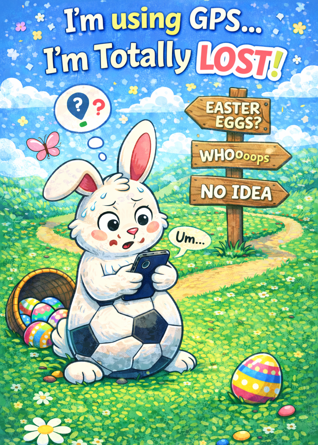 I'm using GPS I'm Totally Lost