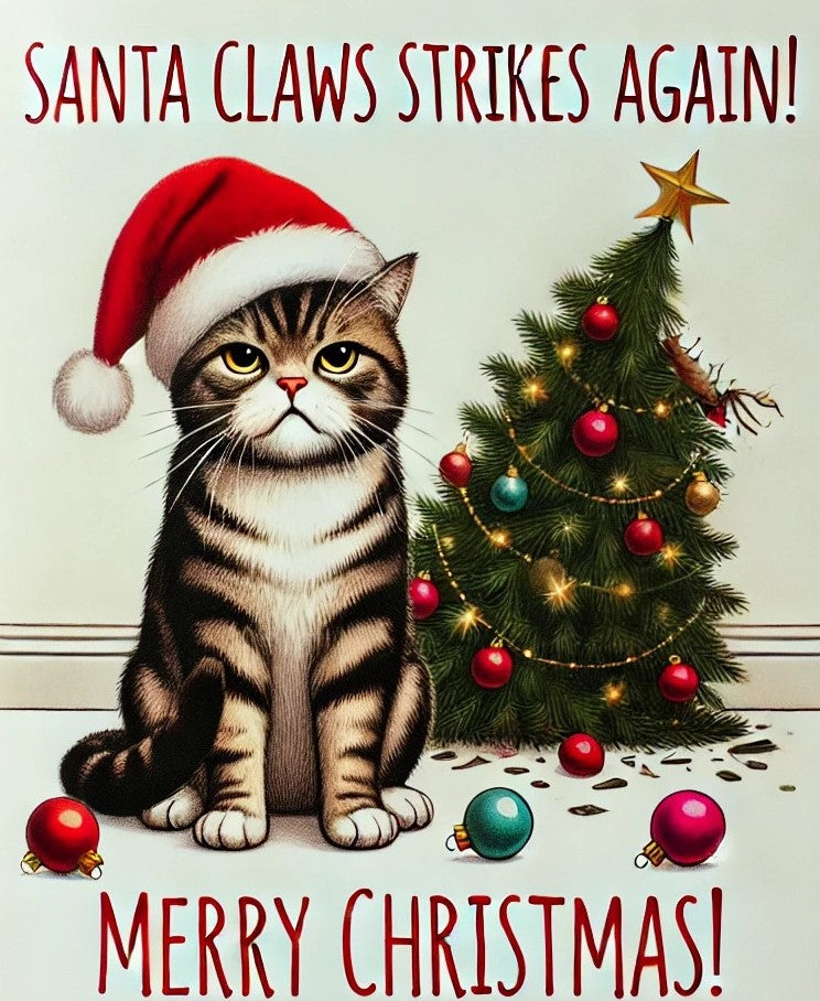 Santa Claws Strikes Again!